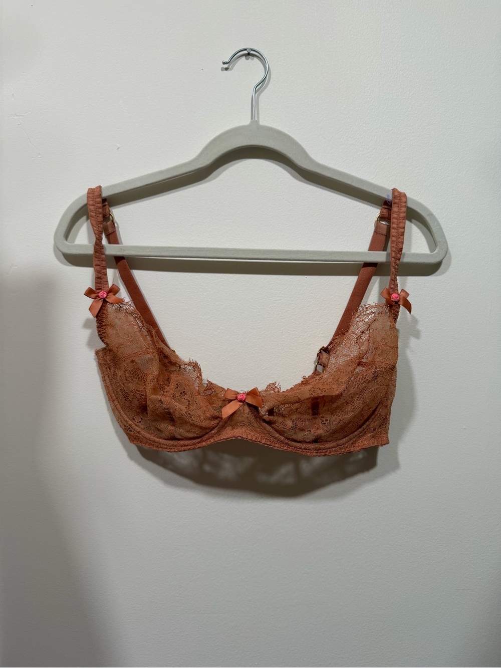 Agent Provocateur Lorna Lace Plunge Underwired Bra